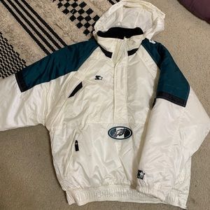 NFL Eagles Heavy Vintage Windbreaker Jacket